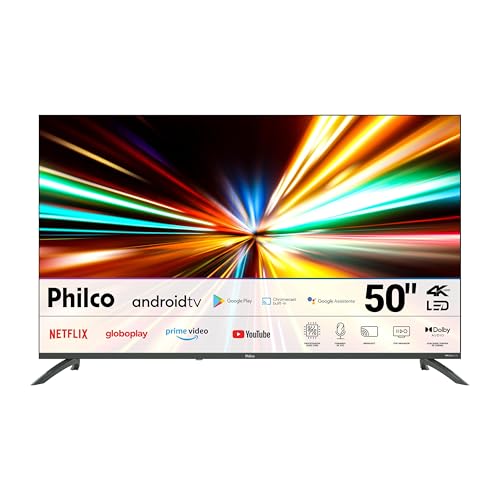 Smart TV 50" Philco 4K LED Android Dolby Audio P50EAA - 1