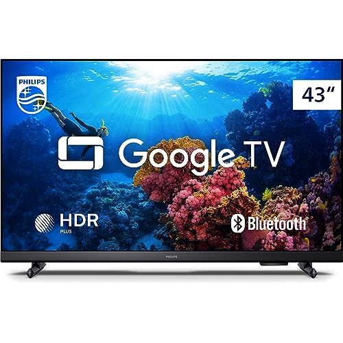 Smart TV Philips 43" Full HD 43PFG6918/78, Google TV, Comando de Voz, HDR, 3 HDMI, Wifi 5G, Bluetooth - 1