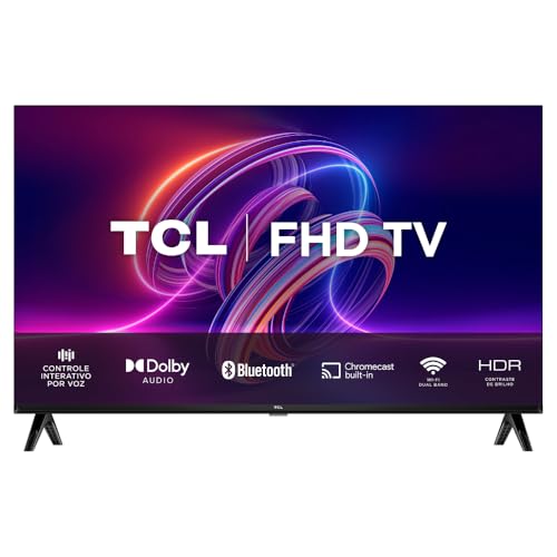 Smart TV TCL 40 Polegadas LED Full HD S5400A Android TV WiFi Bluetooth Google Assistente 40S5400A - 1