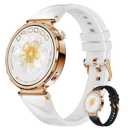 Smartwatch feminino Relógio inteligente Digital de 1.32" Full Touch com rastreador de condicionamento físico, atende/faz chamadas com mais de 120 modos esportivos,Compatível com Android iOS