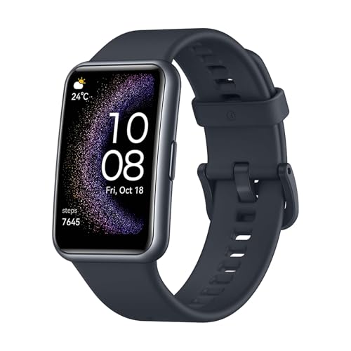 Smartwatch, HUAWEI WATCH FIT Special Edition, Tela AMOLED FullView de 1.64", Gestão Avançada de Saúde, Relógio Smartwatch GPS, Compatível com iOS e Android, Preto