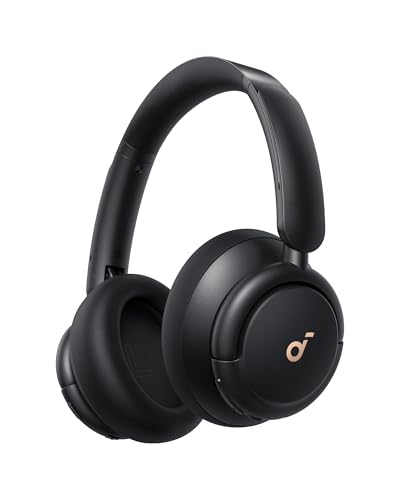 soundcore Q30 da Anker, Fone de Ouvido Bluetooth Sem Fio, ANC Híbrido Ativo, Headphone, Som de Alta Resolução, EQ Personalizável via App, 80h de Bateria, Conexão Multiponto, Ajuste Confortável, Preto - 1
