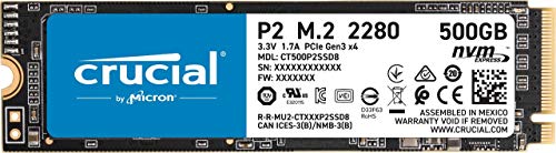 SSD Crucial P2 500 GB CT500P2SSD8
