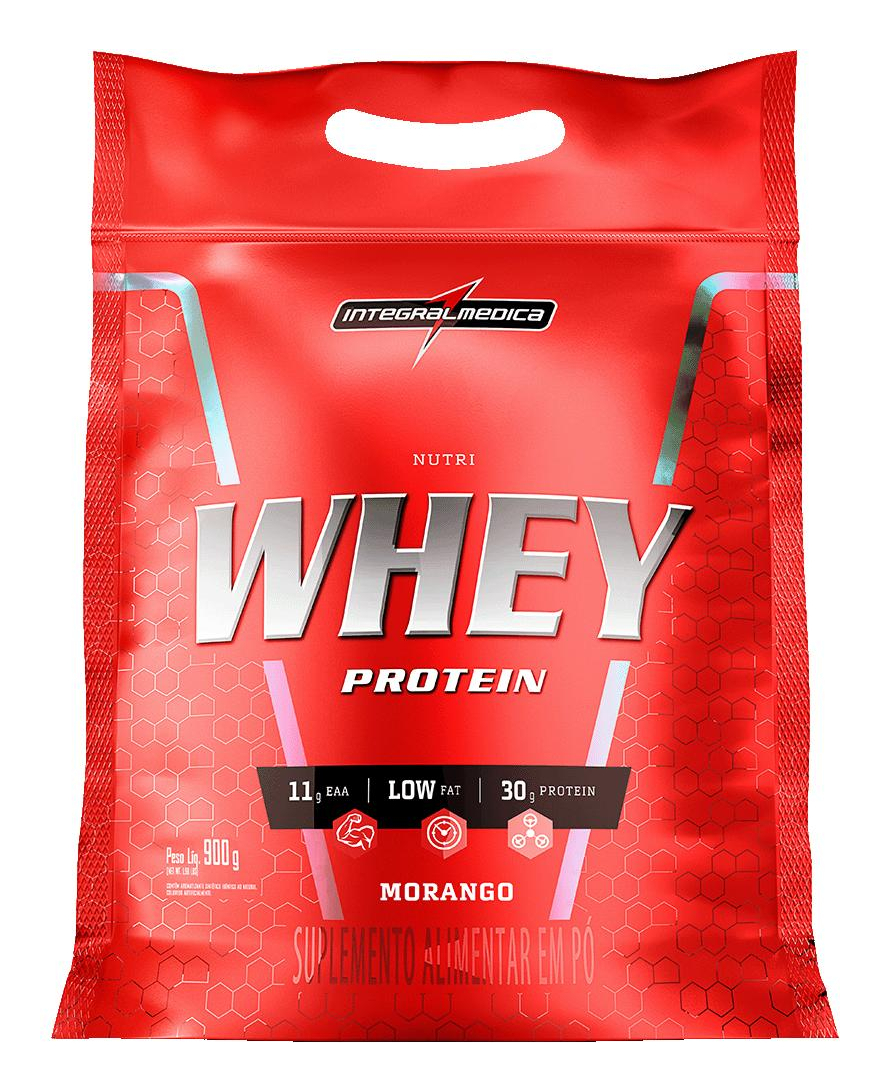 Nutri Whey Protein Morango - Pouch 907g - 2