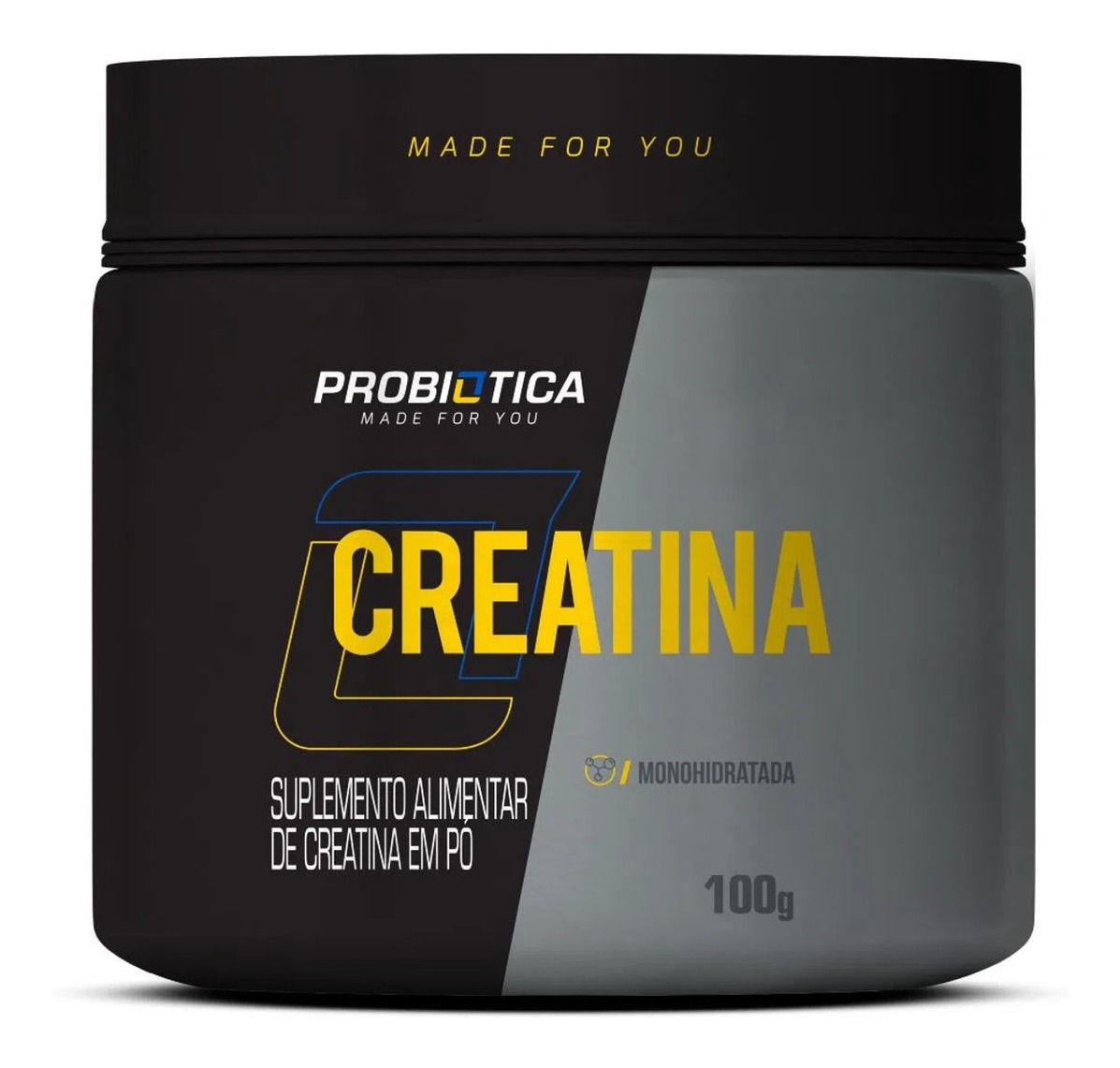Probiótica Creatina Monohidratada Pura - 100G - 2