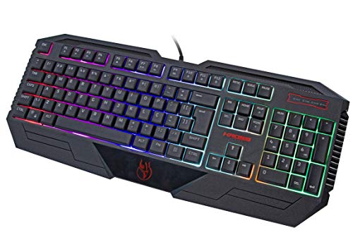 Teclado Gamer Kross Elegance Lightning USB Membrana Led KE-KG100 - 2