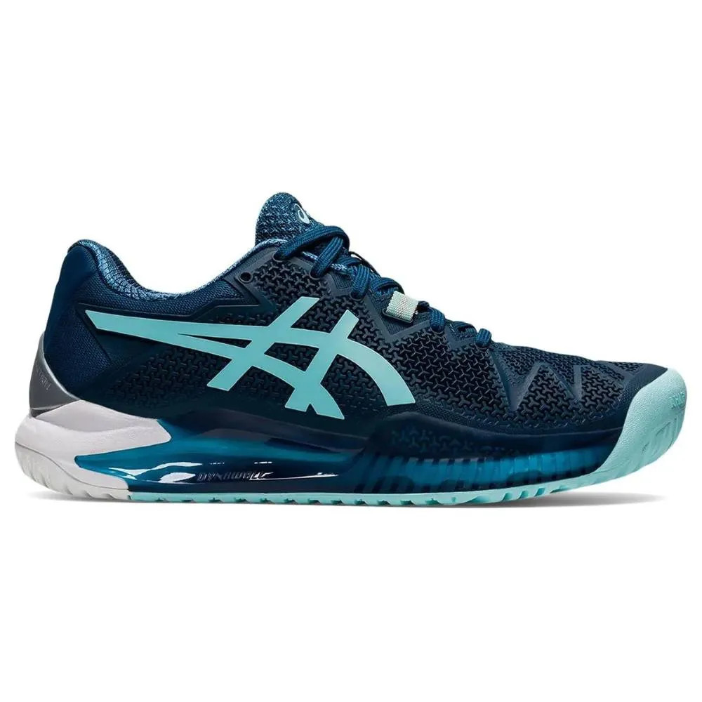 Tênis ASICS GEL-Resolution 8 - Feminino - Azul Marinho