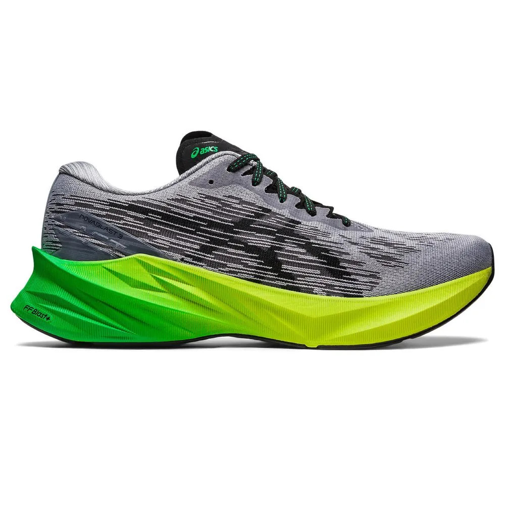 Tênis ASICS Novablast 3 - Masculino - Cinza - 1