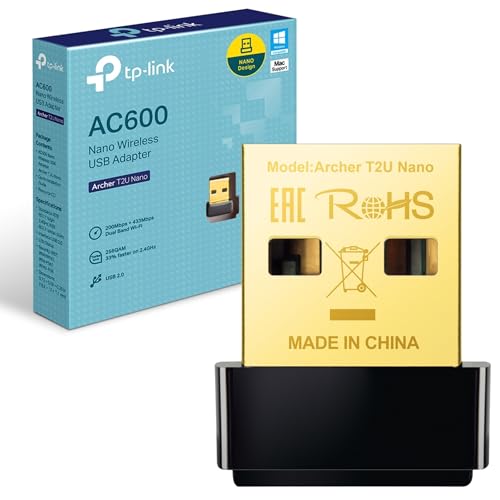 TP-LINK AC600 Archer T2U Adaptador USB Wireless Nano - 1