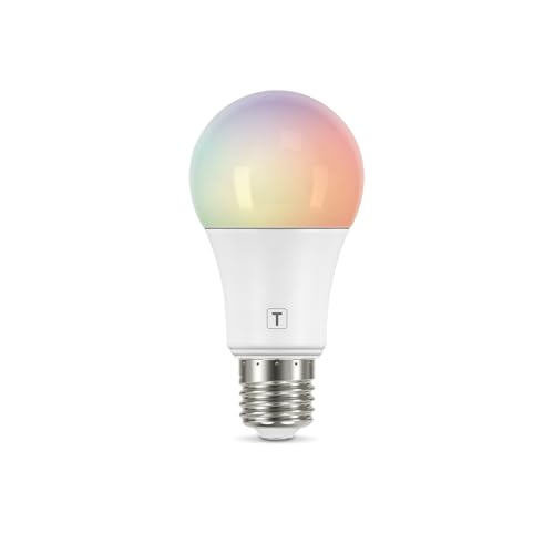 Tramontina Lâmpada Smart​ LED Inteligente E27​ 10W Wi-Fi + Bluetooth​ 16 Milhões de Cores - Compatível com Alexa e Google Assistente - 1