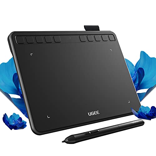ugee S640 Mesas Digitalizadoras Caneta sem Bateria (Preto Novo) - 1