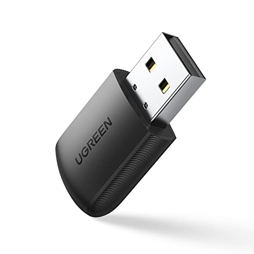 UGREEN Adaptador WiFi USB AC650 para PC de mesa 5G 2.4G Dongle WiFi de banda dupla Mini adaptador de rede de computador USB sem fio compatível com Windows 11 10 8.1 8 7 - 1