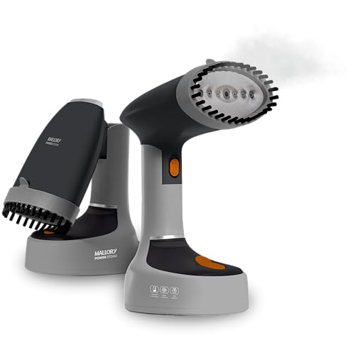 Vaporizador Mallory Power Steam 1470W, Jato de Vapor Contínuo, Higieniza e Desamassa, Reservatório 185ml, Dobrável e Portátil – 127V - 1