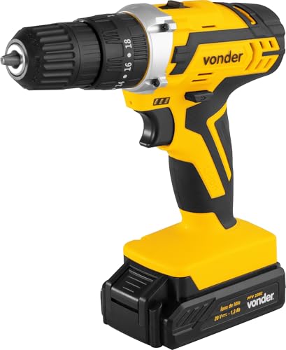 Vonder, Parafusadeira/Furadeira com Impacto a Bateria, 20 V, Fonte de Carregamento Bivolt Automática, PFV 238I. - 1