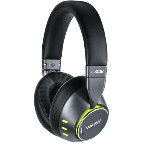 WAAW by ALOK Fone de Ouvido SENSE 210 Bluetooth Over Ear com Conectividade P2 e Bateria de Até 40 Horas - 1