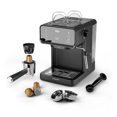 WAP Cafeteira Espresso Digital AROMA PRIME WCM20, Filtro em Inox e Ajuste de Vapor, 1,2 Litros, 20bar 950W 220V