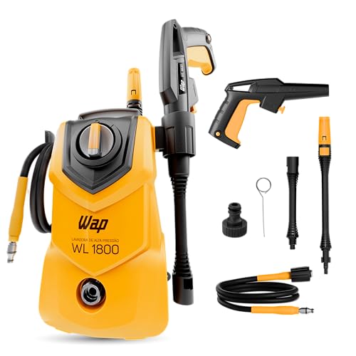 WAP Lavadora de Alta Pressão WL 1800 360L/h Portátil, com Jato em Leque e Concentrado 1500psi 1400W 220V