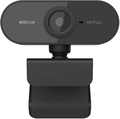 Webcam Full HD 1080P Com Microfone Home Office VideoConferencia Câmera USB para Computador Notebook Aulas Online Plug & Play Premium - 1