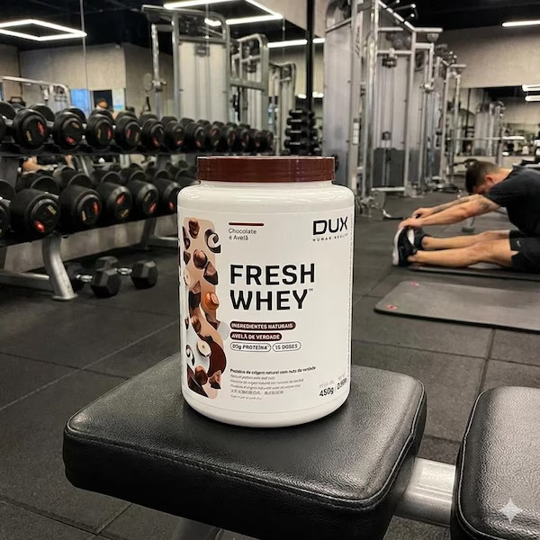 Dux Nutrition Lab Fresh Whey 450g Chocolate e Avelã - 3