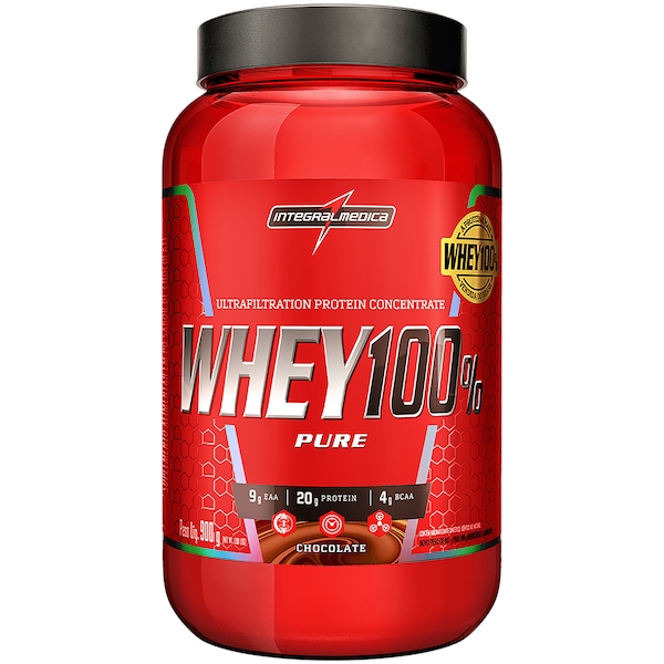 Whey 100% Pure - 900g - Chocolate - 3