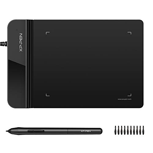 XP-PEN Star G430S Mesa Digitalizadora 4x3 Polegadas Caneta Passiva sem Bateria Preto - 1